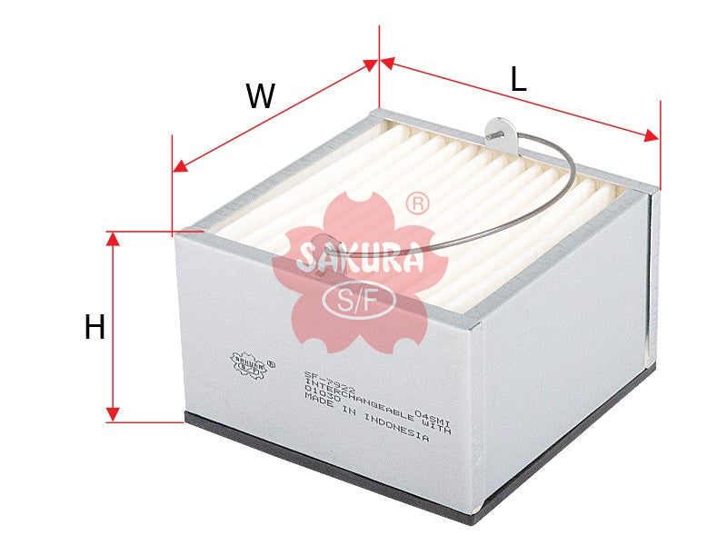 Fuel/Water Separator (Element), SAKURA, 14514238, SF-7922, CASE (125457)