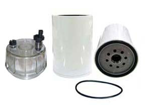 Fuel/Water Separator (Spin-On), SAKURA, 65.12501.5021, SFC-5302-10B, MERCEDES-BENZ (125201)