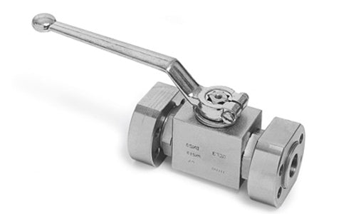 SB2F62B-16 | 1" 2-Way Block Body၊ 62 Flange Full Port Ball Valve - DP 316 Stainless (102450)