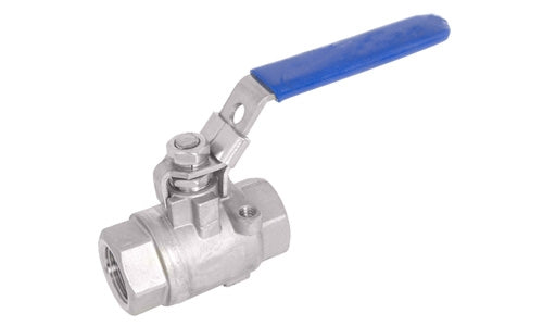 SB2IIV-12 | 3/4" 2-Way Threaded In-Line Full Port Ball Valve - DP 316 Stainless (102110)