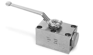 SB2MM-04 | 1/4" 2-Way Manifold Mount, Full Port Ball Valve - DP 316 Stainless (102079)