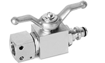 SB2SLFXF-08 | 1/2" 2-Way Block Body, Female by Female Staple Lok Full Port Ball Valve - DP 316 Stainless (102488)