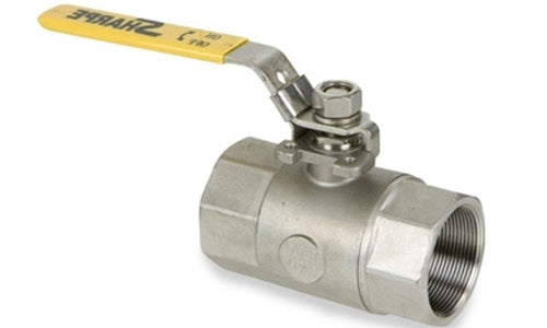 SBVC-06 | 3/8" 2-Piece 2000#WOG, 150#WSP Ball Valve - SH 316 Stainless (102145)