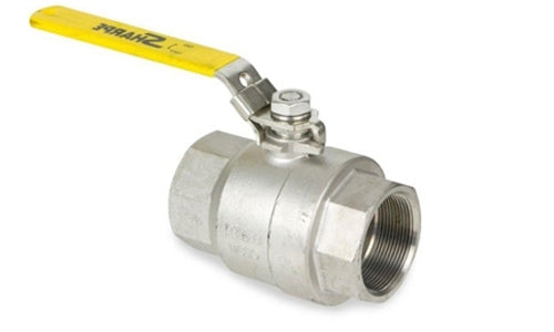 SBVD-08 | 1/2" 2-Piece 2000#, 150#WSP Ball Valve - SH 316 Stainless (102154)