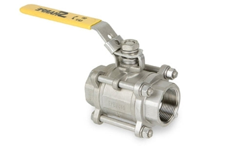 SBVGT-16 | 1" 3-Piece 1000#, Threaded Ball Valve - SH 316 Stainless (102194)