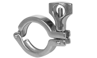 SF04HDC-128 | 8" Heavy Duty Sanitary Clamp - 304 Stainless SN: S7713MHHM 4080 (099444)