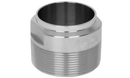SF04WMA-16 | ปลายเชื่อม 1" x อะแดปเตอร์ท่อ NPT ตัวผู้สุขาภิบาล - 304 สแตนเลส SN: S7719WB 4010 (099548)