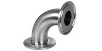 SF16C90E-96 | 6" Sanitary Clamp End 90 Elbow -316 Stainless SN: S772CMP6060 (099615)