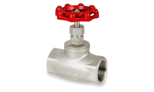 SLBVAT-20 | โกลบวาล์วเกลียว 1 1/4" 200#WOG - SH 316 สีสเตนเลส (102398)
