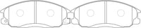 WIN WORLD, Brake Pad, SP1157, Graphite, HYUNDAI, H1 STAREX, FRONT