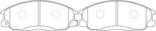 WIN WORLD, Brake Pad, SP1157, Graphite, HYUNDAI, H1 STAREX, FRONT