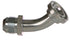 SS-1703-12-16 - 45Â° Elbow, 3/4" JIC x 1" Code 61 Flange - Stainless Steel (088067)