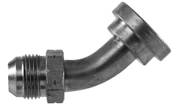 SS-1803-12-12 - ข้องอ 45° หน้าแปลน 3/4" JIC x 3/4" Code 62 - สเตนเลส (088104)