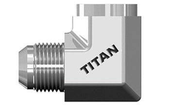 SS-2502-16-16 - 1" JIC/AN 37Â° x 1" Female Pipe 90Â° - Stainless Steel (087233)