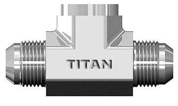 SS-2602-02-02-02 - 1/8" JIC/AN 37Â° x 1/8" Female Pipe Tee - Stainless Steel (087297)