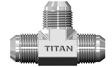 SS-2603-02-02-02 - 1/8" JIC/AN 37Â° x 1/8" JIC/AN 37Â° x 1/8" JIC/AN 37° - Stainless Steel (087245)