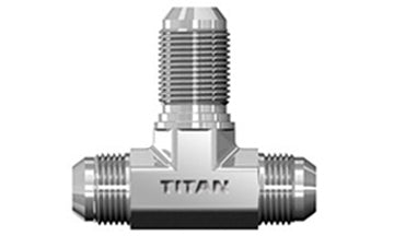 SS-2703-32-32-32 - 2" JIC/AN 37° x 2" JIC/AN 37° Bulkhead Tee - Stainless Steel (087219)