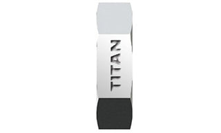 SS-306-08 - 1/2" JIC/AN 37Â° Bulkhead Locknut - Stainless Steel (094255)