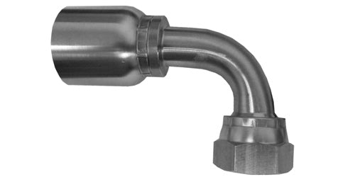 SS-43-FFX90-4-4 | 1/4" Hose x 1/4" ORFS Female Swivel 90Â° Elbow- Stainless Hose Fittings (084787)