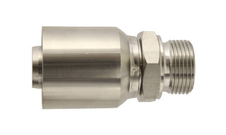SS-43-MDS-16-25 | 1" x 25mm (M36 x 2.0 thread) Male Metric DIN Heavy- SS (102009)