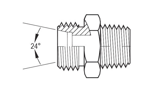 SS-5011LL-08-04 | 08 mm tube (M12x1.0 thread) X 1/4" Male BSPT (097455)