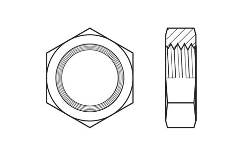 SS-5041-26 | 26 mm Metric Bulkhead Nut (096634)
