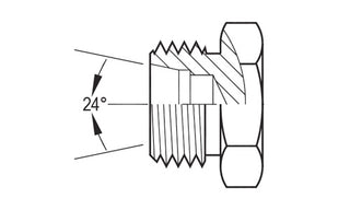 เอสเอส-5203L-15 | ท่อ 15 มม. (เกลียว M22x1.5) ปลั๊กท่อ DIN (091310)