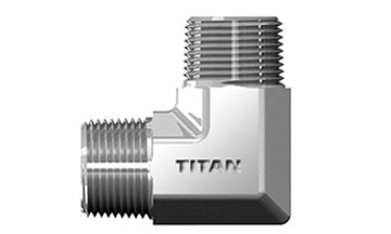 SS-5500-02-02 - 1/8" Male Pipe x 1/8" Male Pipe 90Â° - Stainless Steel (086287)