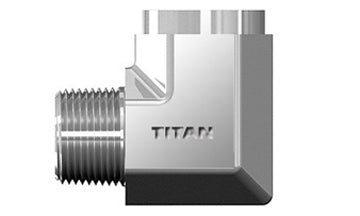 SS-5502-20-20 - 1-1/4" Male Pipe x 1-1/4" Female Pipe 90Â° - Stainless Steel (086670)