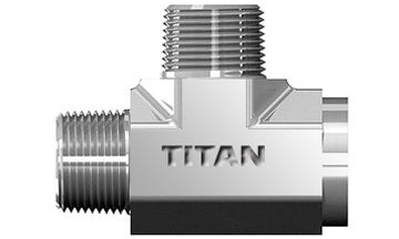 SS-5603-16-16-16 - 1" Male Pipe x 1" Female Pipe Run Tee - Stainless Steel (086781)