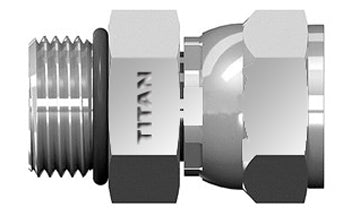 SS-6402-24-24 - 1 1/2" ORB ตัวผู้ (#20 เกลียว) x 1-1/2" JIC/AN หมุน 37Â° - สแตนเลสสตีล (087584)