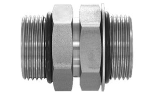 SS-6407-08-08 - 1/2" ORB Male (#8 thread) Swivel Union - Stainless Steel (087555)