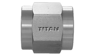 SS-6425-04-04 - 1/4" ORB Female x 1/4" ORB Female  - Stainless Steel (087622)