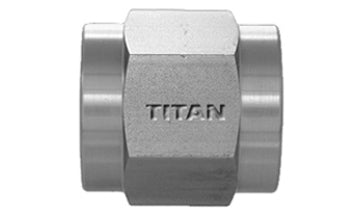 SS-6425-32-32 - 2" ORB Female x 2" ORB Female  - Stainless Steel (095046)