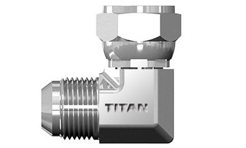 SS-6500-20-16 - 1-1/4" JIC/AN 37Â° x 1" JIC/AN 37Â° Swivel 90Â° - Stainless Steel (087391)