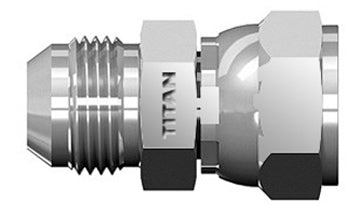 SS-6504-10-10 - 5/8" JIC Male x 5/8" JIC Female Swivel  - Stainless Steel (087281)