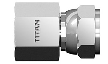 SS-6506-32-32 - 2" NPTF Female x 2" JIC/AN 37° Swivel - Stainless Steel (087338)