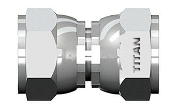 SS-6565-04-04 - Union, 1/4" JIC Female Swivel x 1/4" JIC Female Swivel  - Stainless (087054)