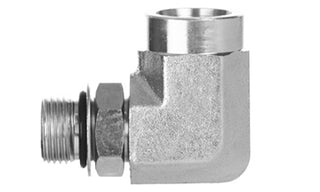 SS-6815-04-04 - 90Â° Elbow, 1/4" ORB Male x 1/4" ORB Female (087446)