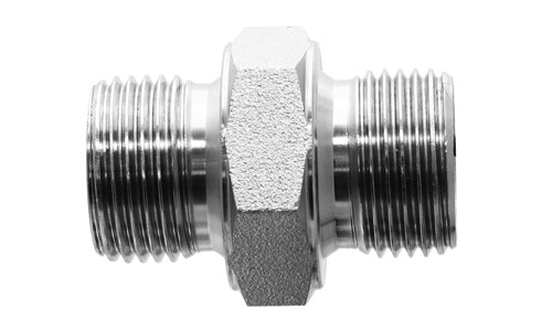 SS-9000-08-08 - 1/2" Male BSPP x 1/2" Male BSPP - Stainless Steel (091715)