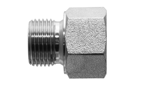 เอสเอส-9035-16-12 | BSPP ตัวผู้ 1" x 3/4" ตัวเมีย NPTF - สเตนเลสสตีล (097071)
