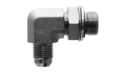 SS-9059-08-08 - 90Â° Elbow: 1/2" Male JIC x 1/2" Male BSPP Adj. - Stainless Steel (091910)