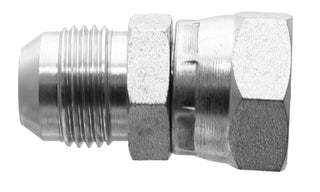 SS-9240-04-04 - 1/4" Male JIC x 1/4" Female BSPP Swivel - Stainless Steel (095469)