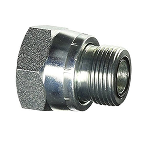 SS-FS2406-04-06 - ตัวลดท่อสแตนเลส, แกนหมุนตัวเมีย 1/4" ORFS x 3/8" ตัวผู้ ORFS (085875)