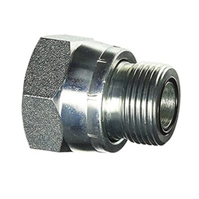 SS-FS2406-16-08 - ตัวลดท่อสแตนเลส, แกนหมุนตัวเมีย ORFS 1" x 1/2" ตัวผู้ ORFS (085885)