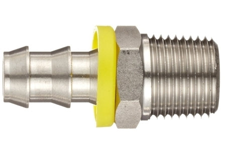 SS-PO-MP-12-12 | 3/4" Hose x 3/4" NPT Male Pipe Rigid- Stainless (101895)