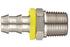 SS-PO-MP-12-12 | 3/4" Hose x 3/4" NPT Male Pipe Rigid- Stainless (101895)