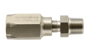 SS-RR5-MP-32-32 | 1-13/16" R5 Hose (R5-32) x 2" NPT Male Pipe Rigid- Stainless Steel (102029)