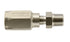 SS-RR5-MP-05-04 | 1/4" R5 Hose (R5-05) x 1/4" NPT Male Pipe Rigid- Stainless Steel (102021)