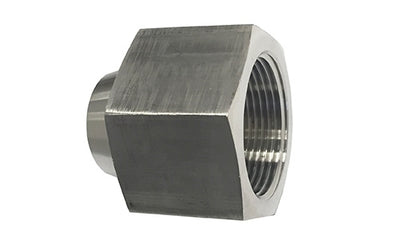 SS-WO-FP-04 | ท่อ 1/4" x 1/4" NPT ตัวเมีย ท่อแข็ง- สเตนเลส (101164)